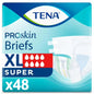 TENA Proskin Incontinence Super Briefs, Adult Diapers, Super Absorbency, Bladder Leaks Control, Large, 56 count