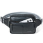 Leresas Fanny Packs for Women Vegan Leather Belt Bag Chic Cross Body Waist Pack Waist Purse for Travel Hiking Running Brown