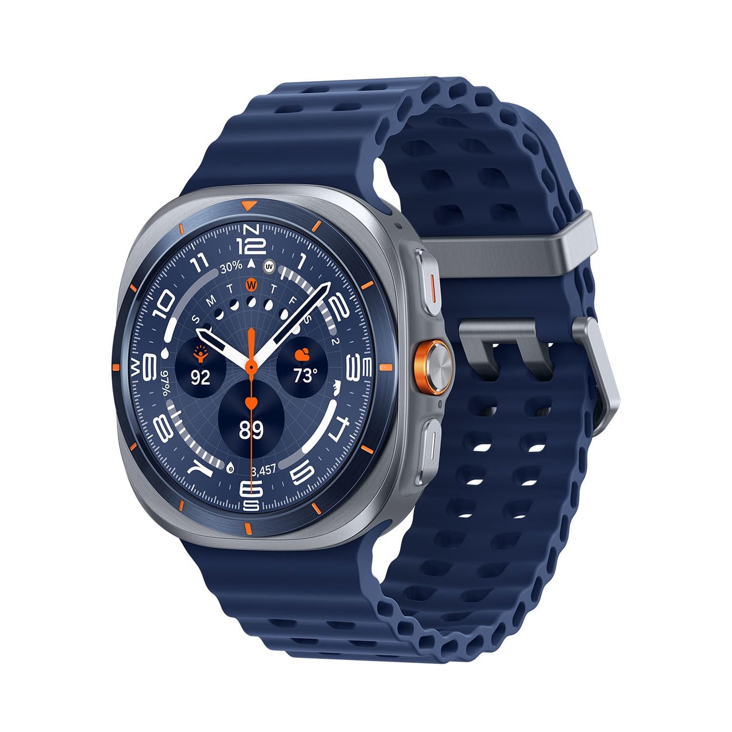Samsung Galaxy Watch Ultra (2025), Titanium Gray, 47mm, LTE Smartwatch | Titanium Casing, Advanced Sleep Coaching, Running Coach, Energy Score, Heart Rate Tracking, GPS, [US Version, 2 Yr Warranty]