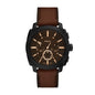 Fossil Men's Watch, Machine Stainless Steel Chronograph Watch for Men
