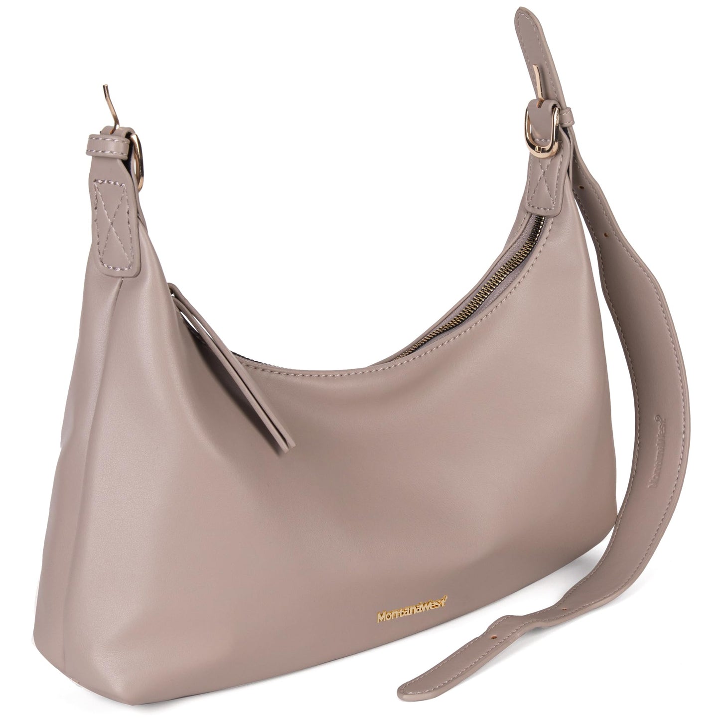 Montana West MEDIUM Shoulder Purses for Women Crescent Hobo Bags Trendy Purses
