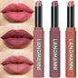 12Pcs Velvet Matte Lipstick Set, Nude to Dark Shades, Long-Lasting,Color A | Highly pigmented matte color, smooth creamy glide, waterproof wear, nude-to-dark tones, ideal for daily makeup or gifting