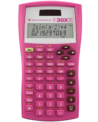 TI-30XIIS Scientific Calculator, Black