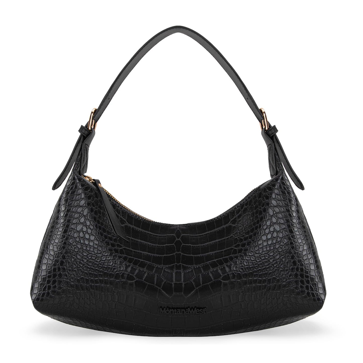 Montana West MEDIUM Shoulder Purses for Women Crescent Hobo Bags Trendy Purses