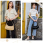 Montana West MEDIUM Shoulder Purses for Women Crescent Hobo Bags Trendy Purses