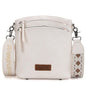 Montana West Multi Zip Pocket Crossbody Bag With Guitar Strap
