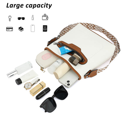 TANTOMI Crossbody Bags for Women Casual Crossbody Purses for Women Travel Shoulder Bag Handbags with Adjustable Strap