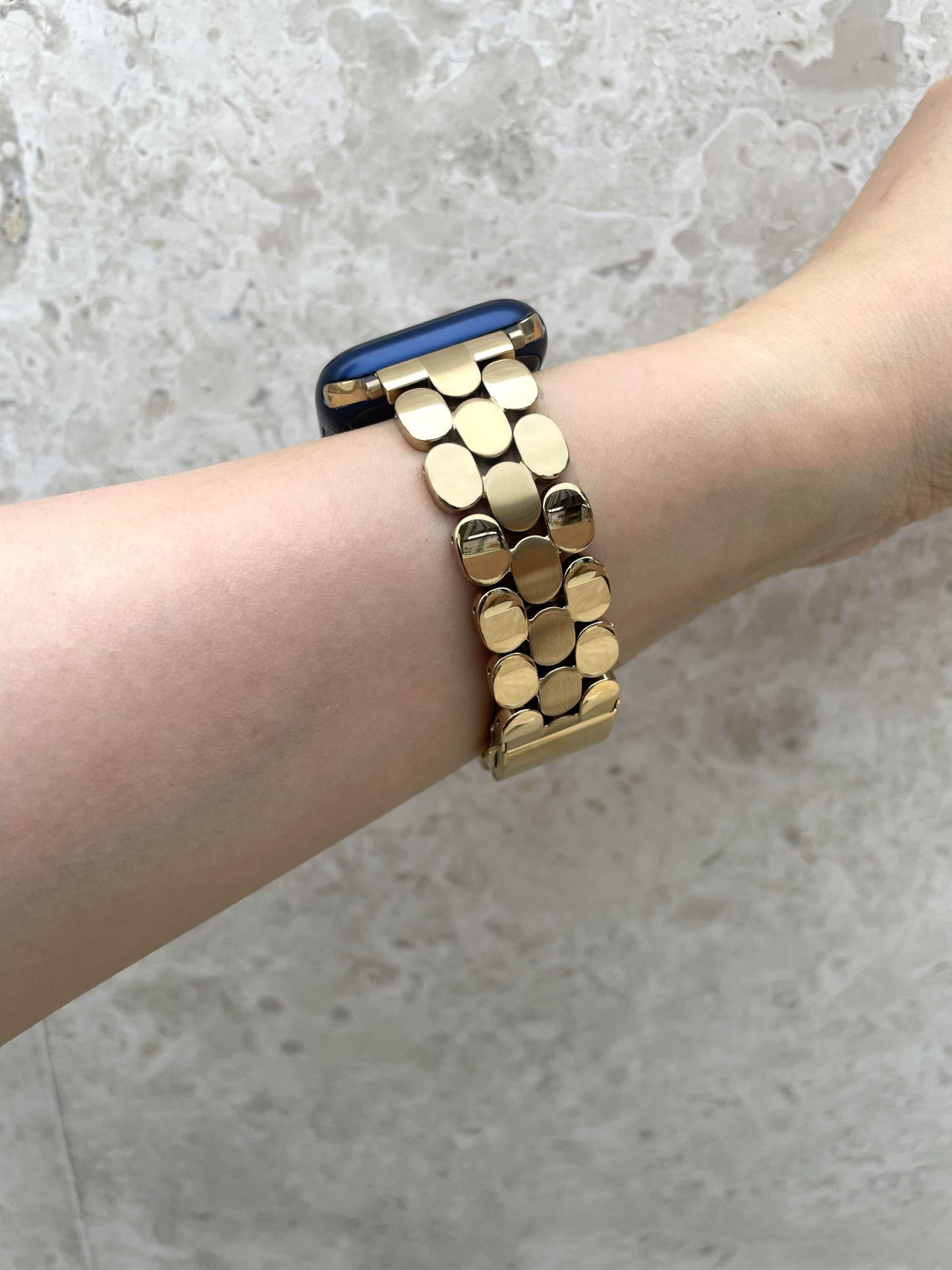 Designer Band for Apple Watch 40mm 41mm 42mm 38mm 44mm 45mm 46mm 49mm for Women, Stainless Steel Dressy Bands Compatible with Apple Watch Series 11,10,Se,9,8,7,6,5,4,3,2,1 for iWatch