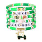 Heishi Bracelets for Women Clay Beaded Stretch Bracelets Stackable Friendship Bracelet Set Summer Beach Accessories Outfits Jewelry Gifts