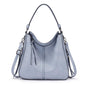 Realer Hobo Crossbody Bags for Women Designer Faux Leather Hobo Handbags Retro Large Size Shoulder Bag Bucket Purse