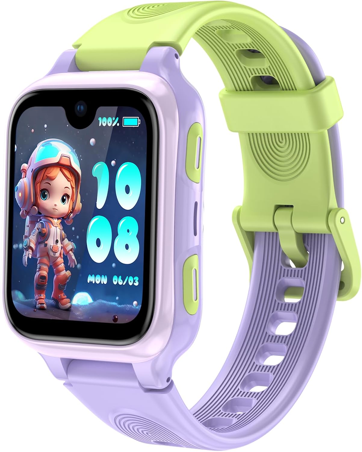 K9 Smart Watch for Kids with GPS Tracker, AI Voice & Video Call,1.78" AMOLED, 4G Smartwatch with SOS, Parental Controls, School Mode, IP68 Waterproof Kids Smartwatch for Teens Ages 3 and Up
