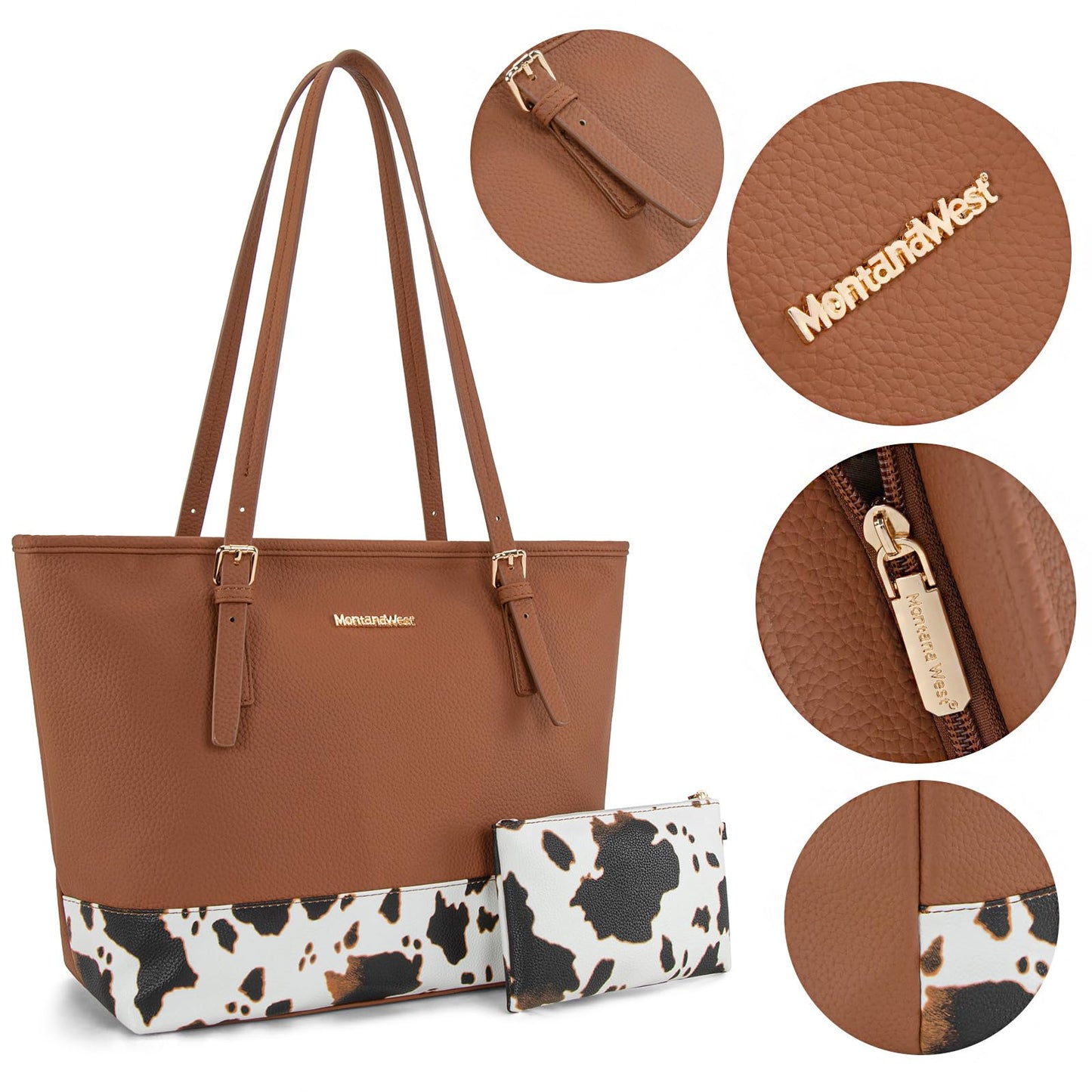 Montana West City Tote Bags Purses and Handbags for Women Causal Bag