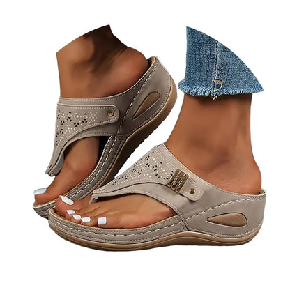 Orthopedic Sandals for Women 2026 Arch Support Flip Flops Dressy Casual Summer Beach Vacation Sandals
