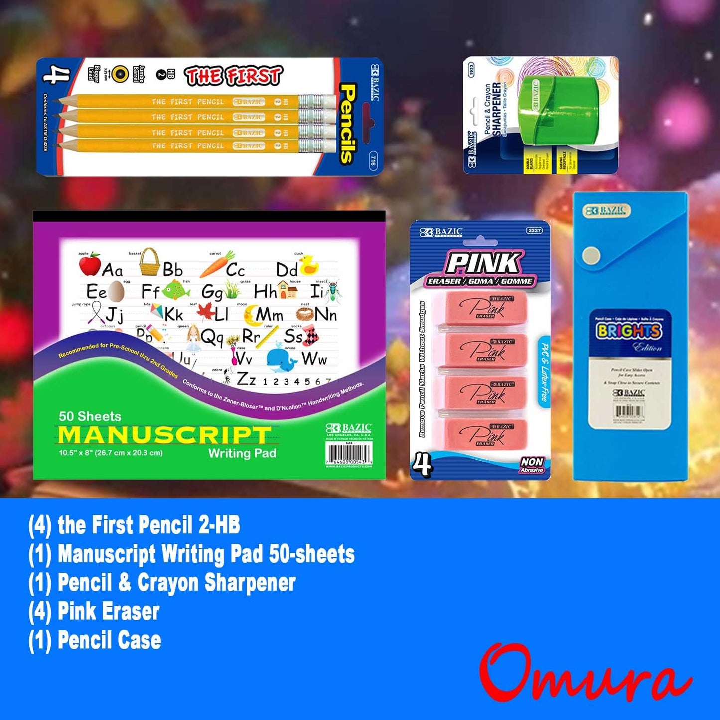 70 Piece Back to School Supplies Kit for Middle & High School Students Grades 7-12, Complete Student Supply Bundle with Binder, Notebooks, Folders, Pens, Pencils, Highlighters & Classroom Essentials