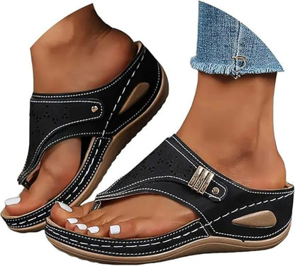 Orthopedic Sandals for Women 2026 Arch Support Flip Flops Dressy Casual Summer Beach Vacation Sandals