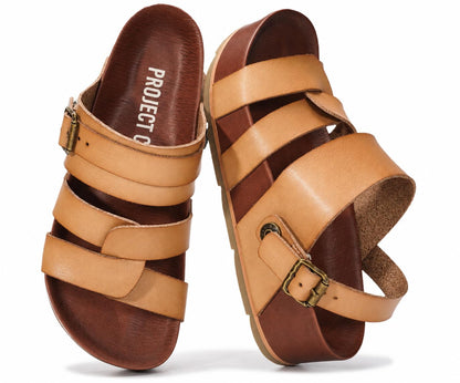 Project Cloud Platform Sandals Women – Strappy Wedges with Comfortable Plush & Soft Insole – Lightweight & Non Slip Platform Sandals for Women 2026