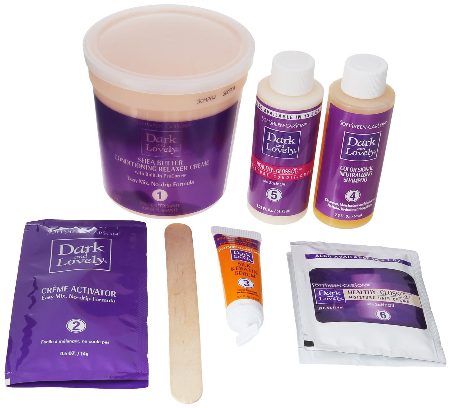 SoftSheen-Carson Dark and Lovely Triple Nourished Silkening Relaxer No-Lye Regular Strength with Shea Butter, Jojoba and Avocado Oils, Regular