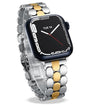Designer Band for Apple Watch 40mm 41mm 42mm 38mm 44mm 45mm 46mm 49mm for Women, Stainless Steel Dressy Bands Compatible with Apple Watch Series 11,10,Se,9,8,7,6,5,4,3,2,1 for iWatch