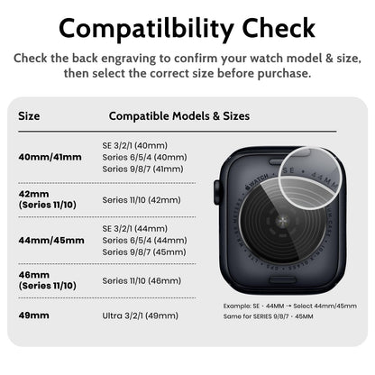 amBand Bands Compatible with Apple Watch 9/8/7 45mm, M1 Sport Series Rugged Case Protective Cover for iWatch 6/SE (3/2/1)/5/4/3 44mm Men Green