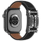Leather Magnetic Watch Band Compatible with Apple Watch Ultra Band 49mm 46mm 45mm 44mm 42mm 41mm 40mm 38mm Replacement Strap for Women Men iWatch Ultra 3/2/1/SE3/Series 11/10/9/8/7/6/5/4/3/2/1