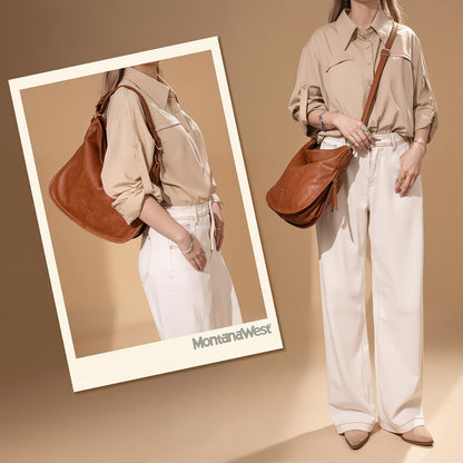 Montana West Hobo Bags for Women Shoulder Purses and Handbags