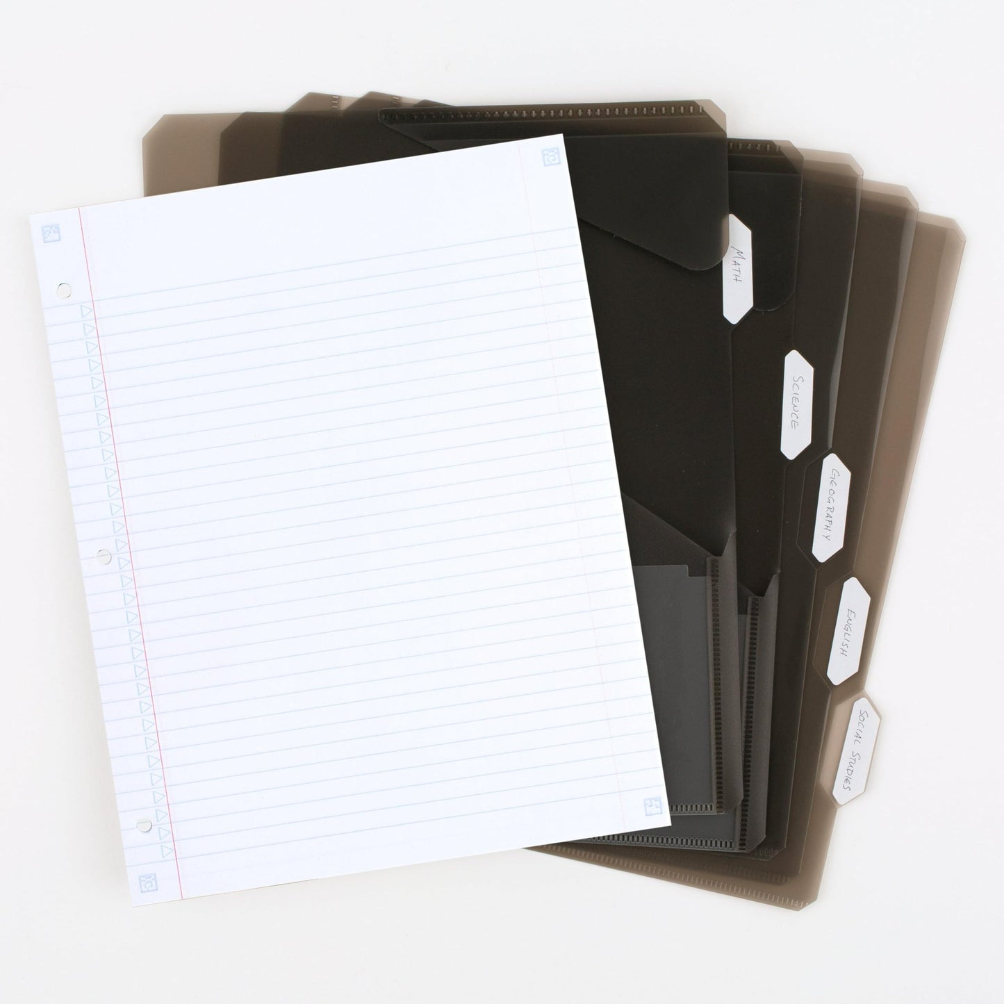 Five Star Flex Refillable Notebook + Study App 1 Inch O-Rings Binder with Pockets Tabs and Dividers, 220 Sheet Capacity, Includes 60 Sheets 8.5" x 11" College Ruled Paper, Amethyst (29328AB6)
