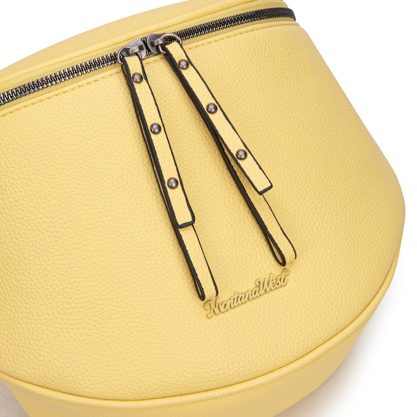 Montana West Crossbody Bag for Women, Large Bum Bag Purse Soft Vegan Leather Travel Fanny Pack with Coin Purse