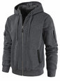 Leidowei Men's Hoodies Casual Pullover Hooded Sweatshirt Long Sleeve Quarter Zip Hoody Tops With Kangaroo Pocket