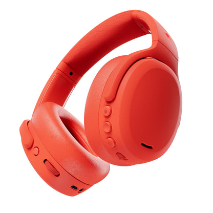 Skullcandy Crusher ANC 2 Noise Cancelling Wireless Headphones - True Black | Multi-Sensory Crusher Bass, Over-Ear Fit, Bluetooth, 60 Hours Battery, Working Out, Gym, Travel, Studying, Music, Gaming