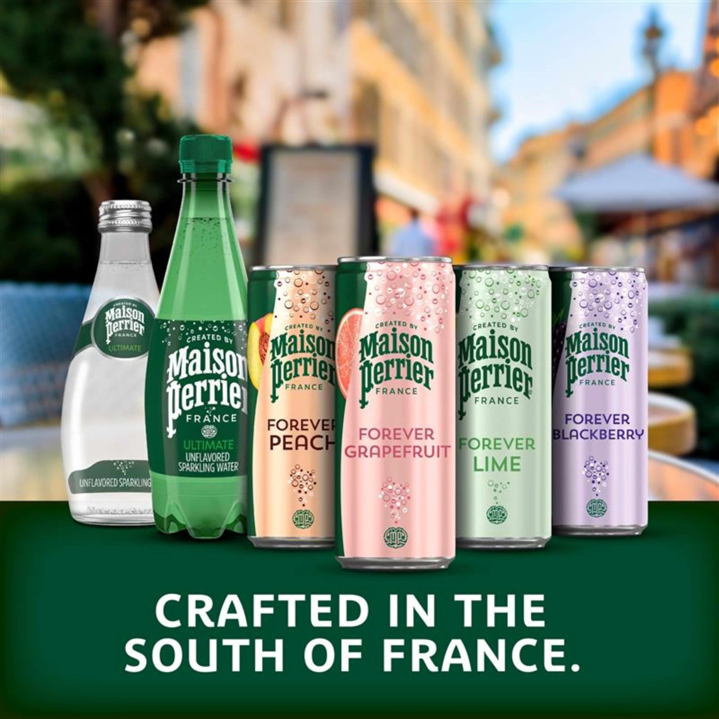 Maison Perrier Ultimate Sparkling Water, 11.15 Fl Oz Cans, 8 Count, 3 Pack