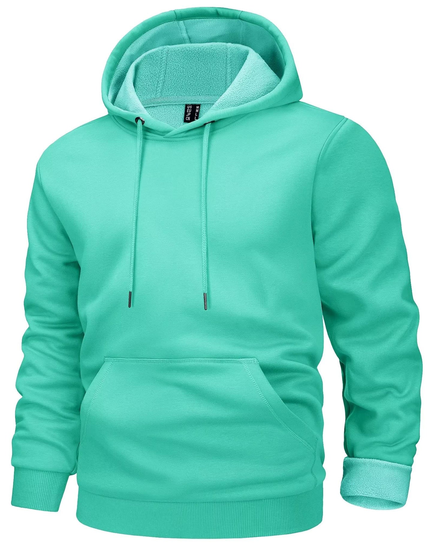 MAGCOMSEN Men's Active Hoodies Fleece Lined Sweatshirts Casual Athletic Workout Pullover With Kangaroo Pocket