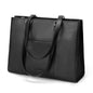 befen Genuine Leather Tote Bag for Women Work, Women's Leather Shoulder Bags Purses Satchel Handbags with Laptop Compartment