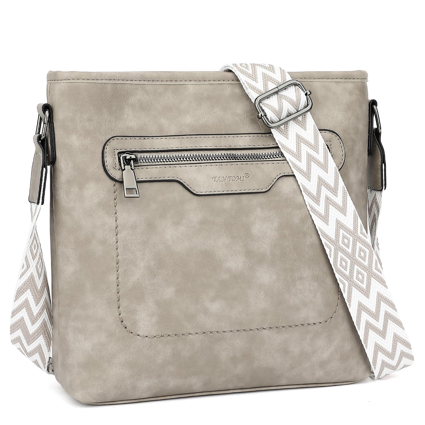 TANTOMI Crossbody Bags for Women Casual Crossbody Purses for Women Travel Shoulder Bag Handbags with Adjustable Strap