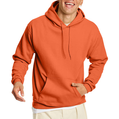 Hanes Men's Hoodie - EcoSmart Fleece Hooded Sweatshirt for Men & Women - Midweight Fleece - Big & Tall Available
