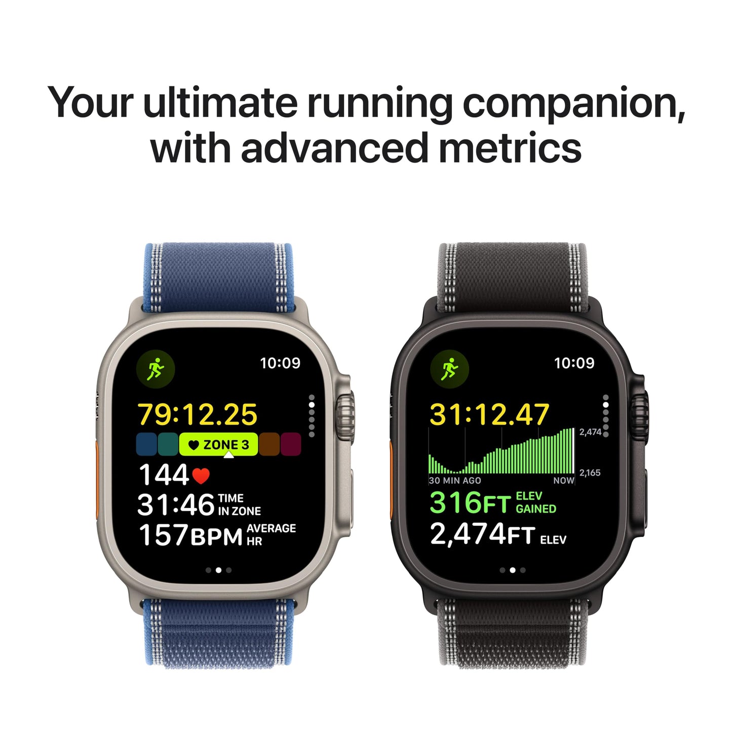 Apple Watch Ultra 3 [GPS + Cellular 49mm] Running & Multisport Smartwatch w/Rugged Titanium Case w/Black Ocean Band. Satellite Communications, Advanced Health & Fitness Tracking