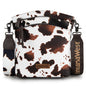 Montana West Multi Zip Pocket Crossbody Bag With Guitar Strap