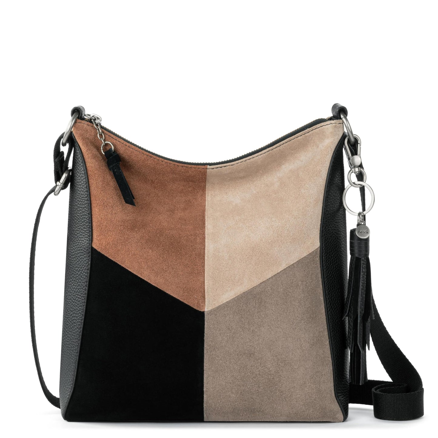 The Sak Lucia Leather Crossbody Purse - Premium Leather Women's Handbag for Everyday & Travel - Cross Body Bag With Zipper