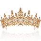 TOBATOBA Silver Wedding Crystal Tiaras and Crowns for Women, Bride Royal Queen Headband Princess Quinceanera Headpieces for Birthday Prom Pageant Party