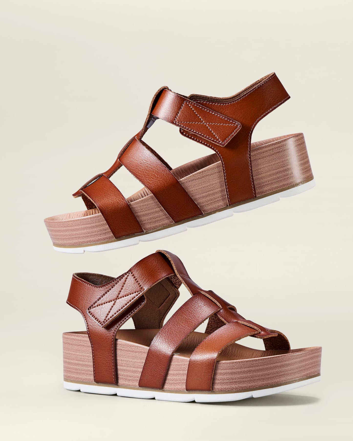 Project Cloud Platform Sandals Women – Strappy Wedges with Comfortable Plush & Soft Insole – Lightweight & Non Slip Platform Sandals for Women 2026