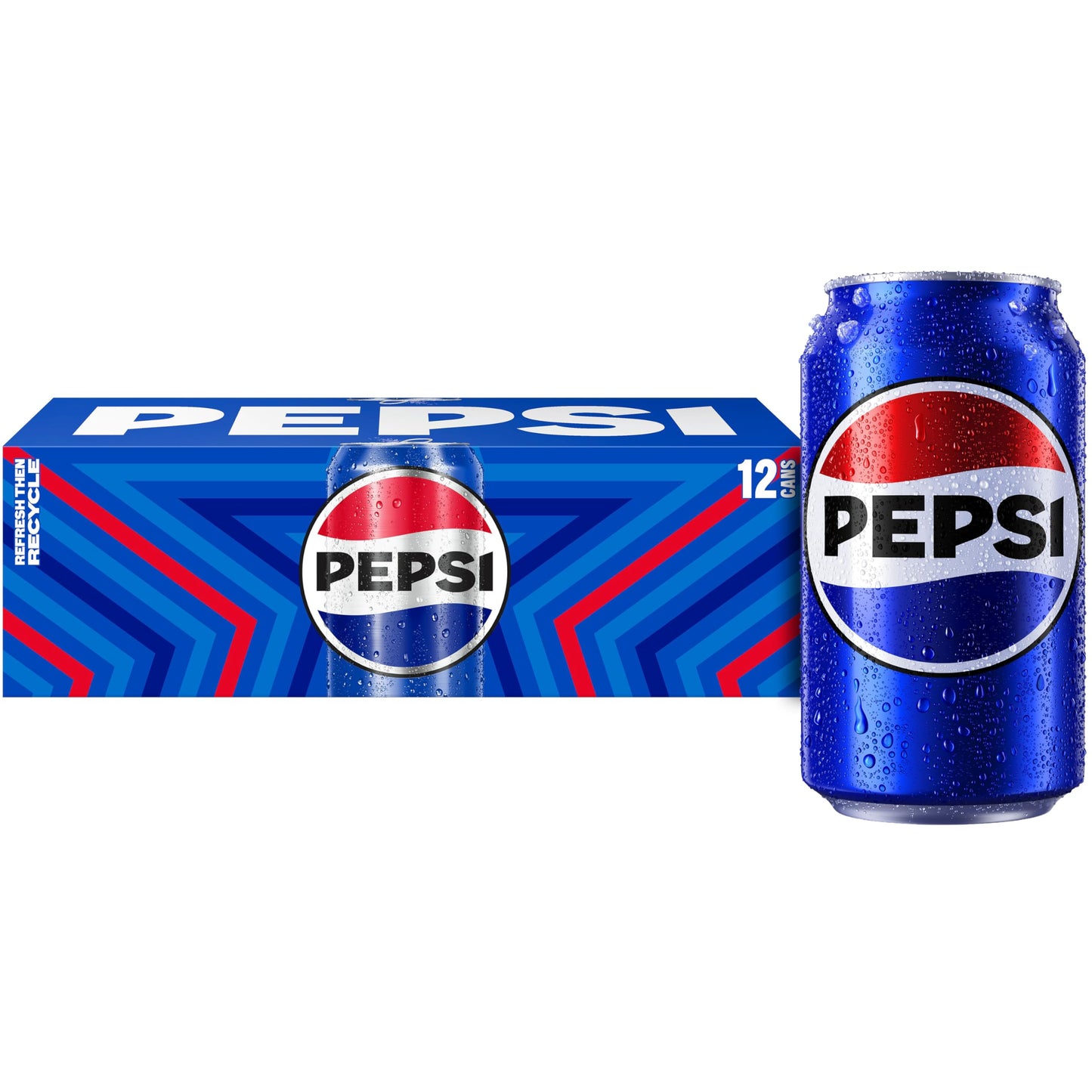 Pepsi Soda, 7.5 Ounce Mini Cans, (10 Pack) (Packaging May Vary)