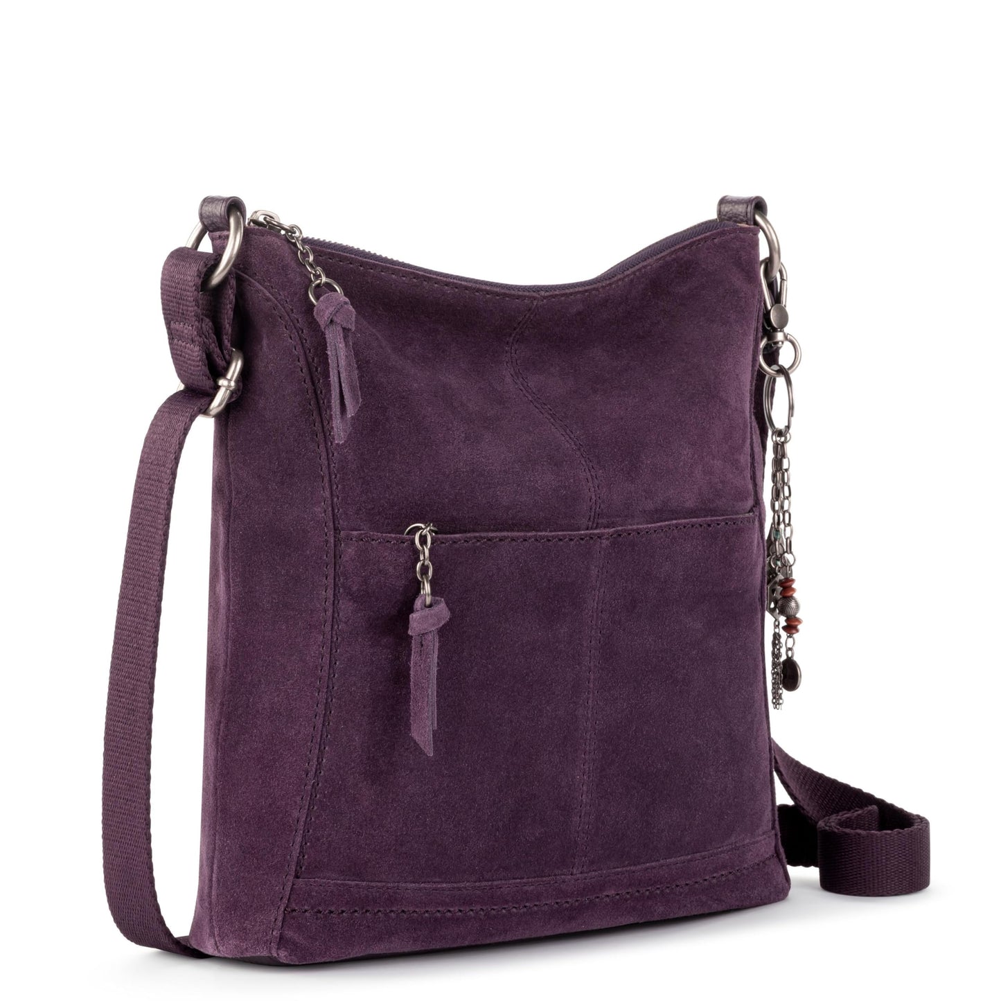 The Sak Lucia Leather Crossbody Purse - Premium Leather Women's Handbag for Everyday & Travel - Cross Body Bag With Zipper