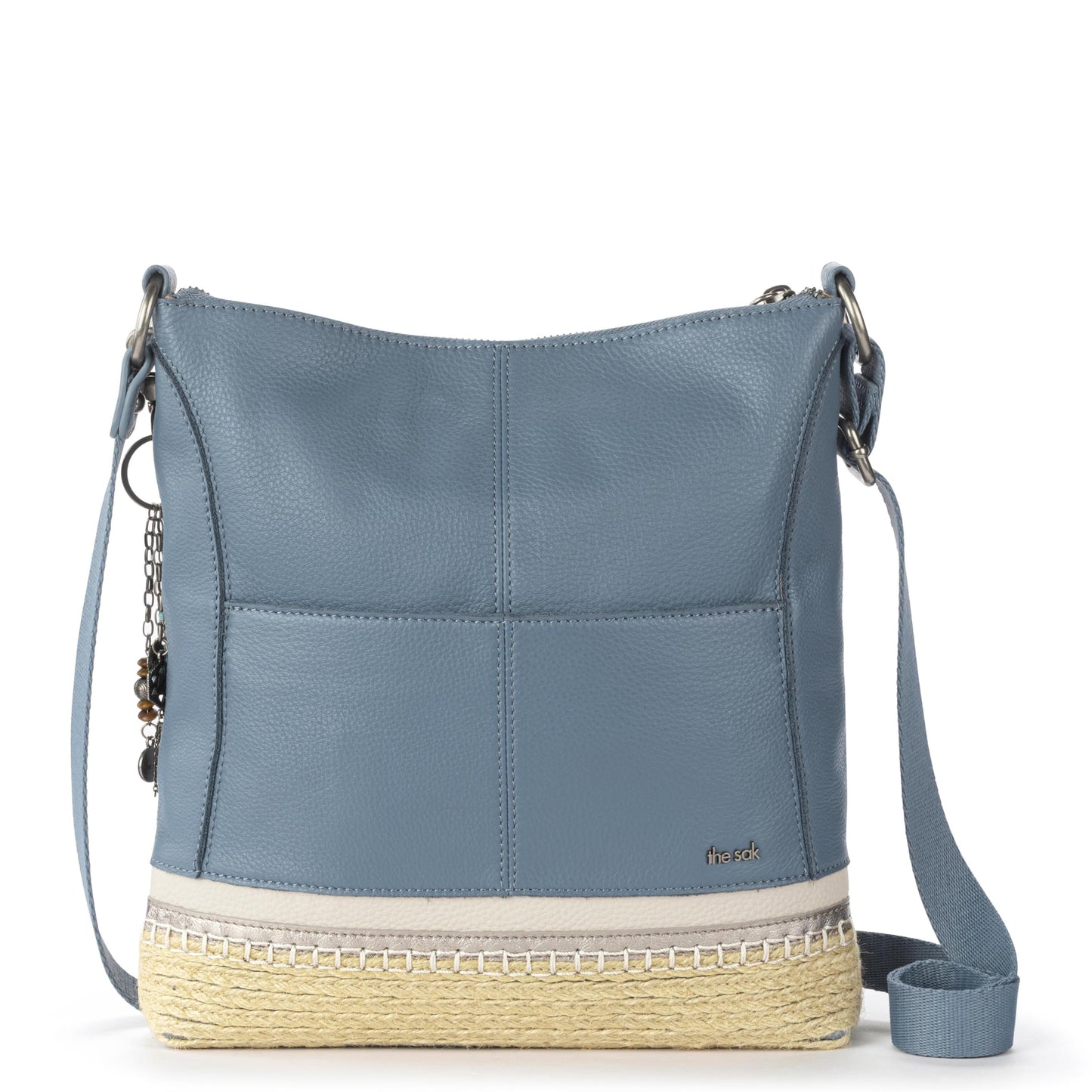 The Sak Lucia Leather Crossbody Purse - Premium Leather Women's Handbag for Everyday & Travel - Cross Body Bag With Zipper