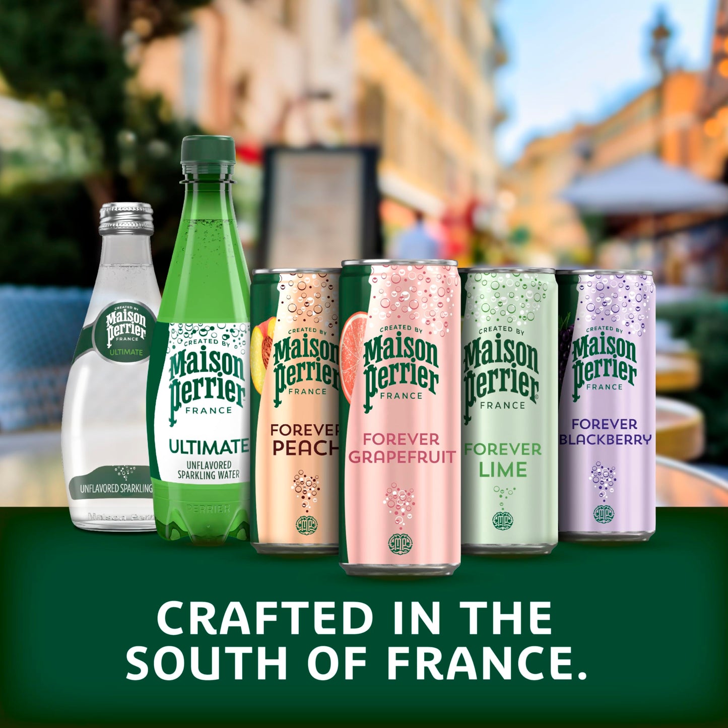 Maison Perrier Ultimate Sparkling Water, 11.15 Fl Oz Cans, 8 Count, 3 Pack