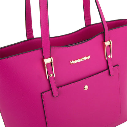 Montana West 3PCS Purses for Women Tote Bag and Wallet Set Shoulder Satchel Handbags