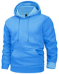MAGCOMSEN Men's Active Hoodies Fleece Lined Sweatshirts Casual Athletic Workout Pullover With Kangaroo Pocket