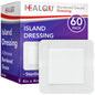 HEALQU Island Dressing - 4"x4", 30 Count - Bordered Gauze Sterile Individually Wrapped Gauze Pads, Water-Resistant, Non-Woven Backing - Soft and Breathable Wound Dressing for First Aid and Medical | Water-Resistant, Latex-Free, High Absorbent, Adhesive Bo