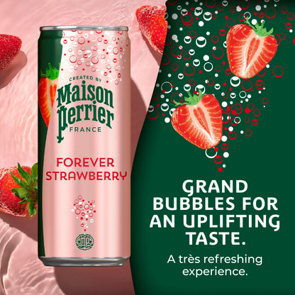 Maison Perrier Ultimate Sparkling Water, 11.15 Fl Oz Cans, 8 Count, 3 Pack