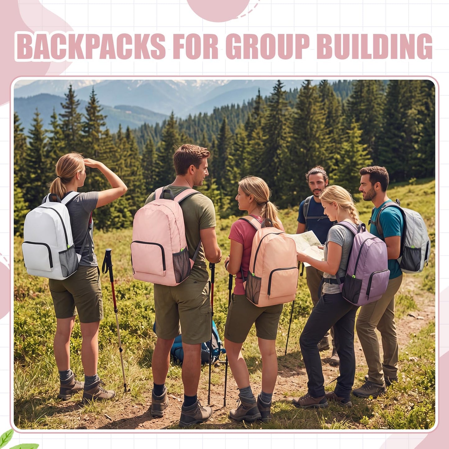 Jexine 10 Pcs Backpacks in Bulk 16.5 Inches Back Pack Basic Backpack for Adult Lightweight Outdoor Travel Book Bags(Sunny Pastel)