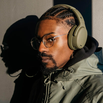 Skullcandy Crusher ANC 2 Noise Cancelling Wireless Headphones - True Black | Multi-Sensory Crusher Bass, Over-Ear Fit, Bluetooth, 60 Hours Battery, Working Out, Gym, Travel, Studying, Music, Gaming