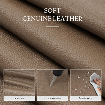 befen Genuine Leather Tote Bag for Women Work, Women's Leather Shoulder Bags Purses Satchel Handbags with Laptop Compartment